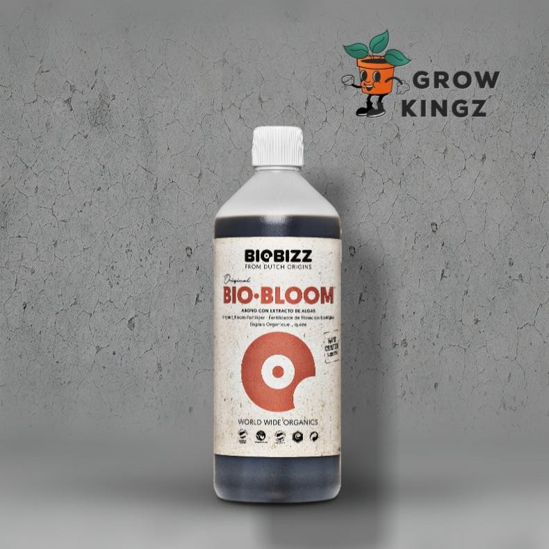 BioBizz Bio-Bloom Dünger 1 Liter – Organischer Flüssigdünger Für Blütephase, NPK 2-7-4