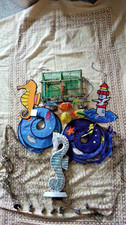 Bundle of seaside themed display items + 2 mobiles.