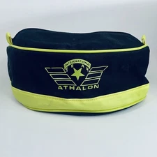 Vintage Ski Athalon International Team Belt Bag Fanny Pack Crossbody Bag Neon