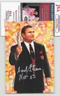HANK STRAM Signed Goal Line Art Card, GLAC, Kansas City Chiefs HOF, JSA COA.  B1
