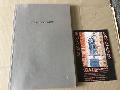 Rare Helmut Heinze PLASTIKEN Book / Catalogue Inscribed