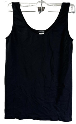 Fashion To Figure Women's Sleeveless Essential Tank Top Black Size 0/1