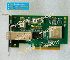 Used Myricom 10G-PCIE-8B-S 10G-PCIE-8BL-S Single Port 10GB SFP + Network Adapter
