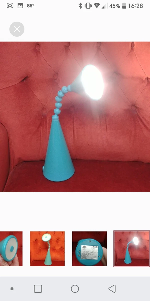 IKEA Fryebo Vintage Blue Lamp