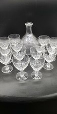 Service 14 Glasses And Carafe Crystal BACCARAT  ST LOUIS 