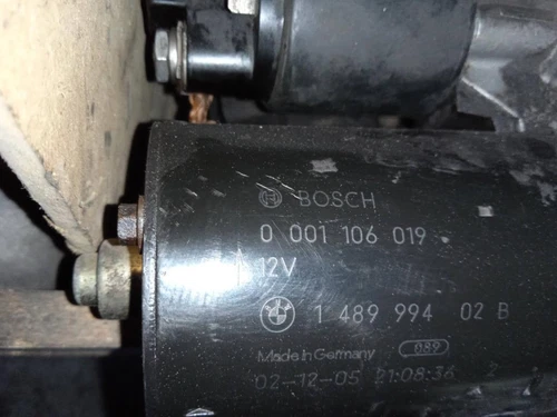 0001106019 Starter Motor for MINI MINI (R50,R53) One 2003 2844736 - Picture 1 of 10