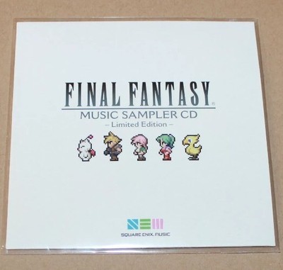 FINAL FANTASY CDコレクション Final Fantasy Limited Edition Music Sampler CD Square Enix