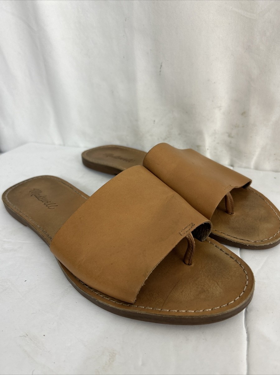 Leather Sandal Madewell Post Slide Sandal Madewell Women's