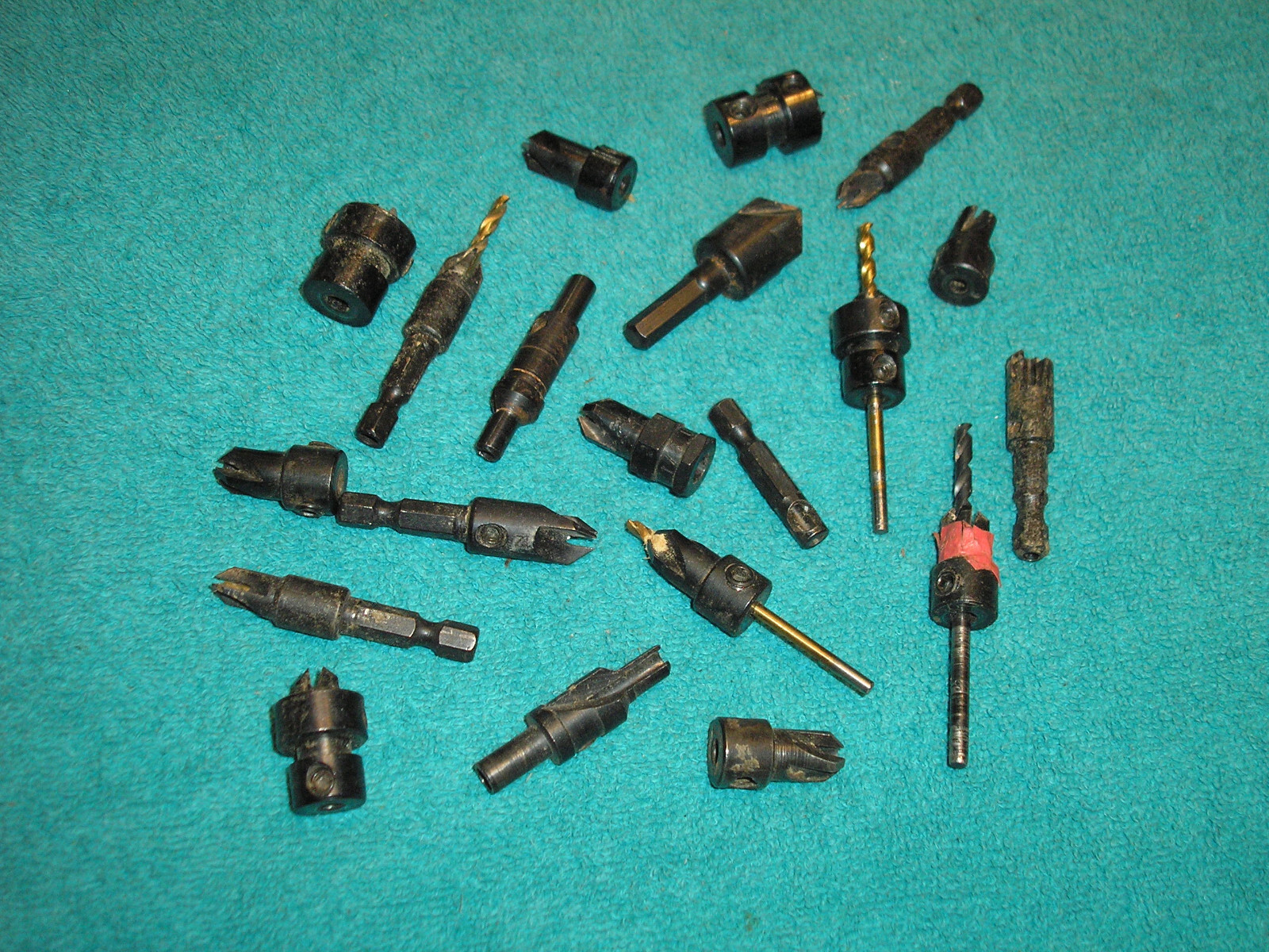 MIXED LOT OF MISCELLANEOUS ASSORTED COUNTER SINKS 16 TOTAL CHEAP! eBay