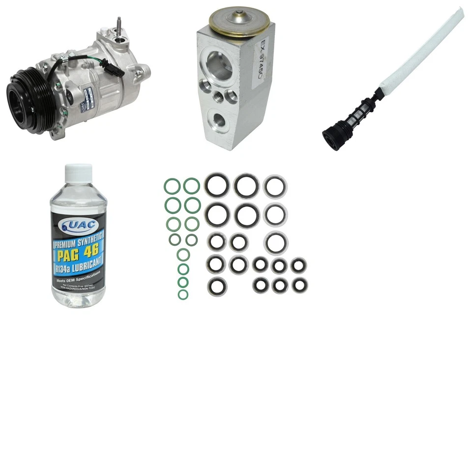 Kit de compresor de aire acondicionado UAC para GMC Yukon 2015-2016 Foto 2 de 2