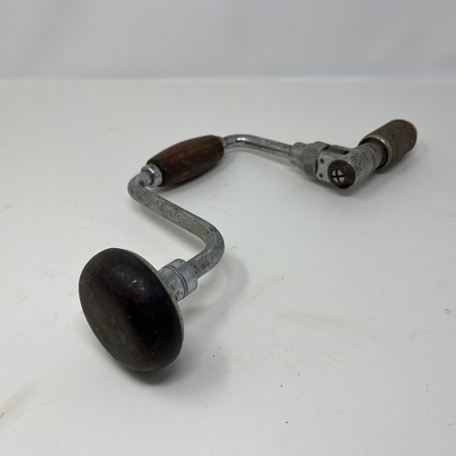 Vintage Stanley & Millers Falls 10" Brace Hand Drill Lot of 4 See Pics & Descr. - Picture 15 of 24