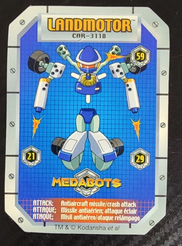 Medabots Card Landmotor CAR-3118 | eBay