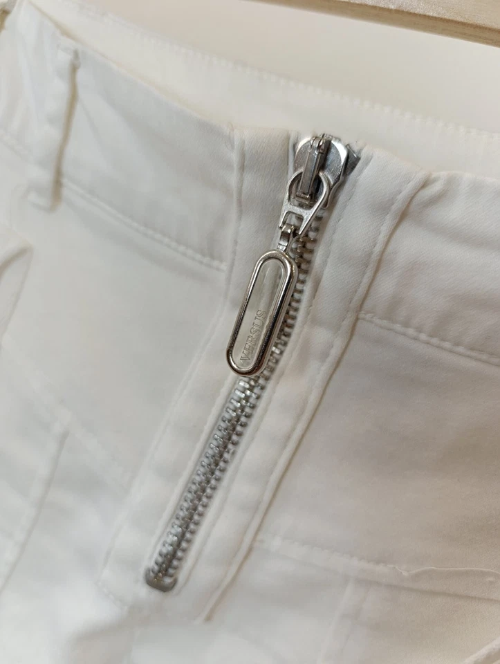 PANTALONES CON CORDÓN VERSUS VERSACE Y2K VANGUARDE VINTAGE PARA MUJER Foto 4 de 4