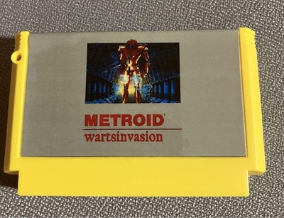 Metroid Wart's Invasion Fc Famicom NEC Nintendo Family Computer Samus Working JP