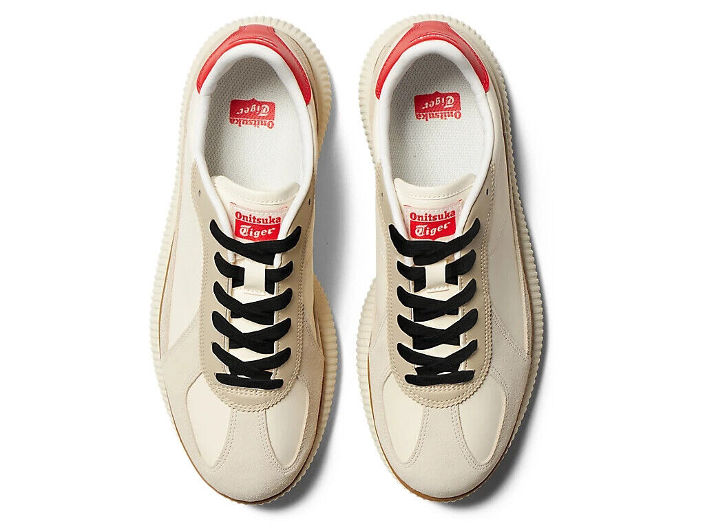 Onitsuka tiger DELECITY CREAM/FIERY RED new for UNISEX from Onitsuka tiger DELECITY CREAM/FIERY RED new for UNISEX from