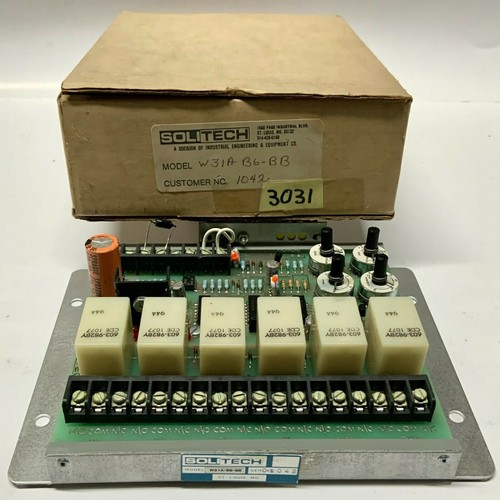 Solitech W31A-B6-BB Pressure Control Switch | eBay