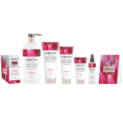 COOCHY RASH-FREE SHAVE CREME & MOISTURIZING, SEDUCTION , SMOOTH ALL SIZES