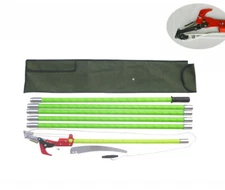 TECHTONGDA 19 Feet Tree Pole Pruner Tree Saw Outdoor Garden Lopper Tools