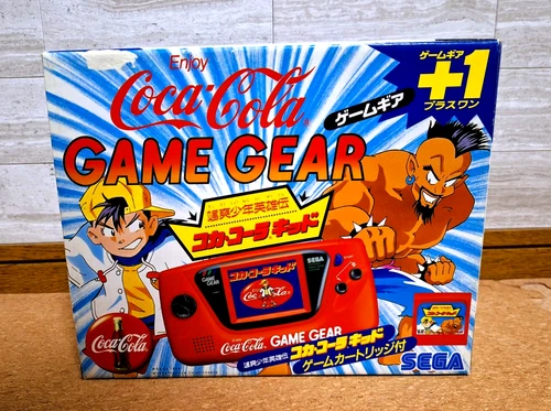 Game Gear Coca Cola Console GG Sega Japan Limited *GOOD BOX - HOLY GRAIL*