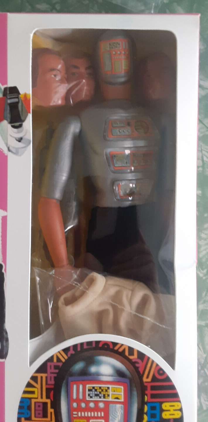 Maskatron six million dollar man figure 1976 mint complete kenner w ...