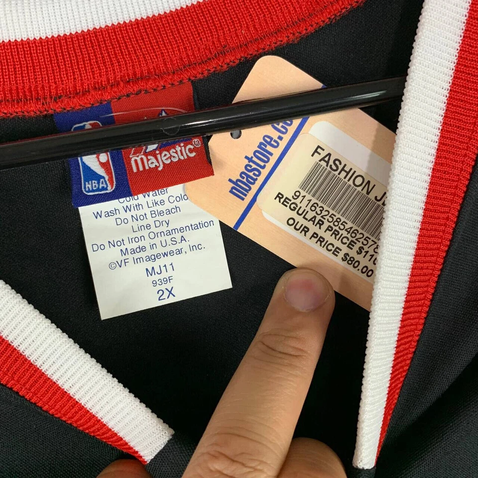 Camiseta negra Chris Paul 3 Los Angeles LA Clippers NBA Majestic 2XL nueva para mujer Foto 2 de 4