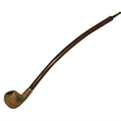 15'' F.e.s.s. ''Sherlock Rainbow'' Long Churchwarden Tobacco Pipe