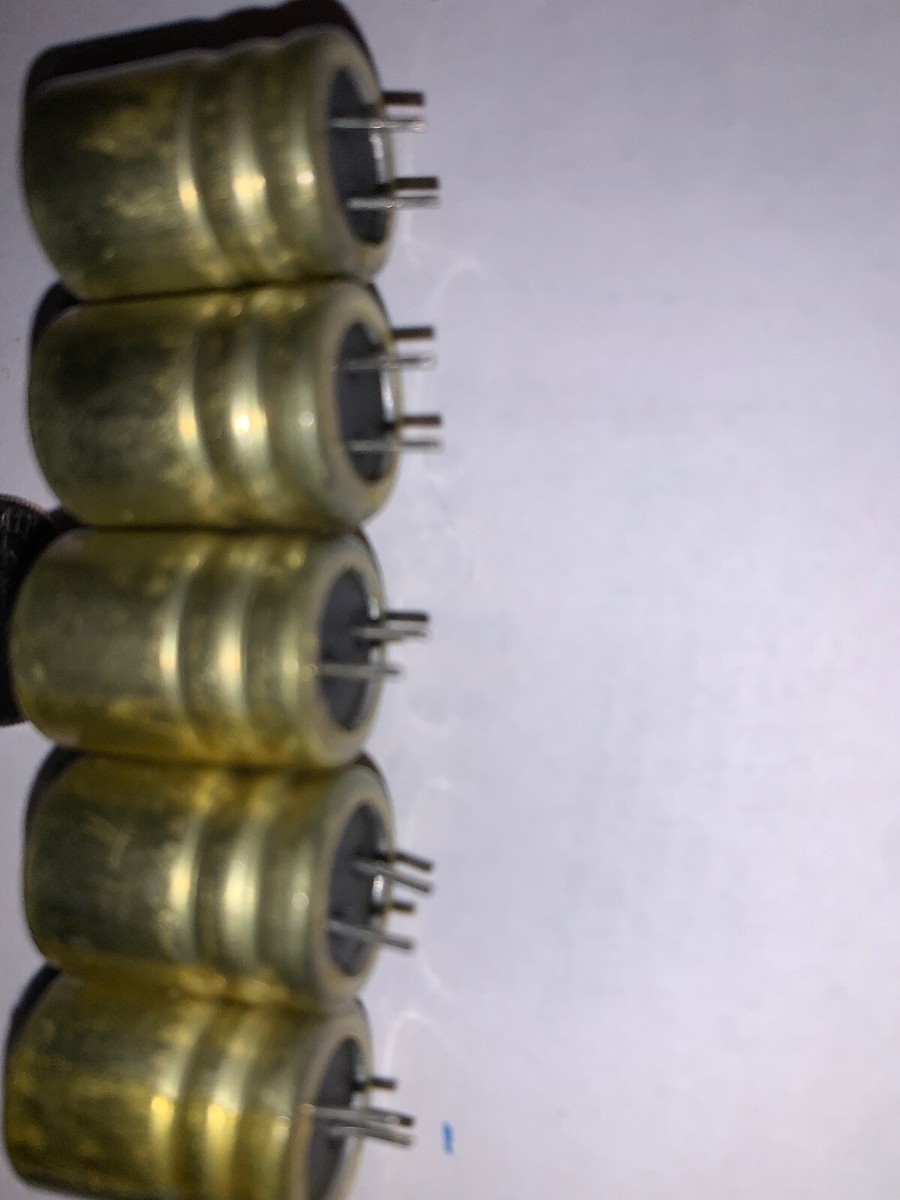N°5 PEZZI Condensatori Elettrolitici 1000uF micro farad 6,3V