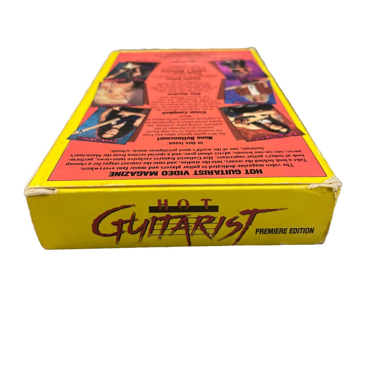 HOT GUITARIST Video Magazine 1991 VHS Premiere Edition