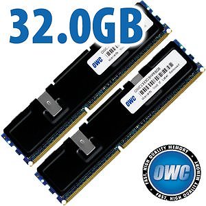 Kit RAM OWC 32 Go (2x16 Go) DDR3 PC3-10666 1333 MHz ECC – Serveur/Station