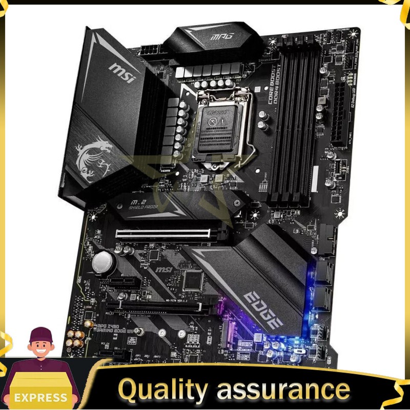 LGA 1200 Intel Z490 SATA 6Gb ATX Intel Motherboard MSI MPG Z490 GAMING EDGE WIFI