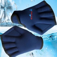 Fingerless Paddles Hand Webbed Diving Gloves Swimming Gloves Dive-Equipment