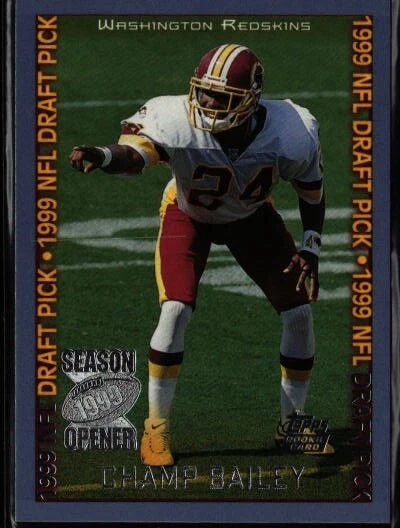 1999 Topps Season Opener #160 Champ Bailey L147