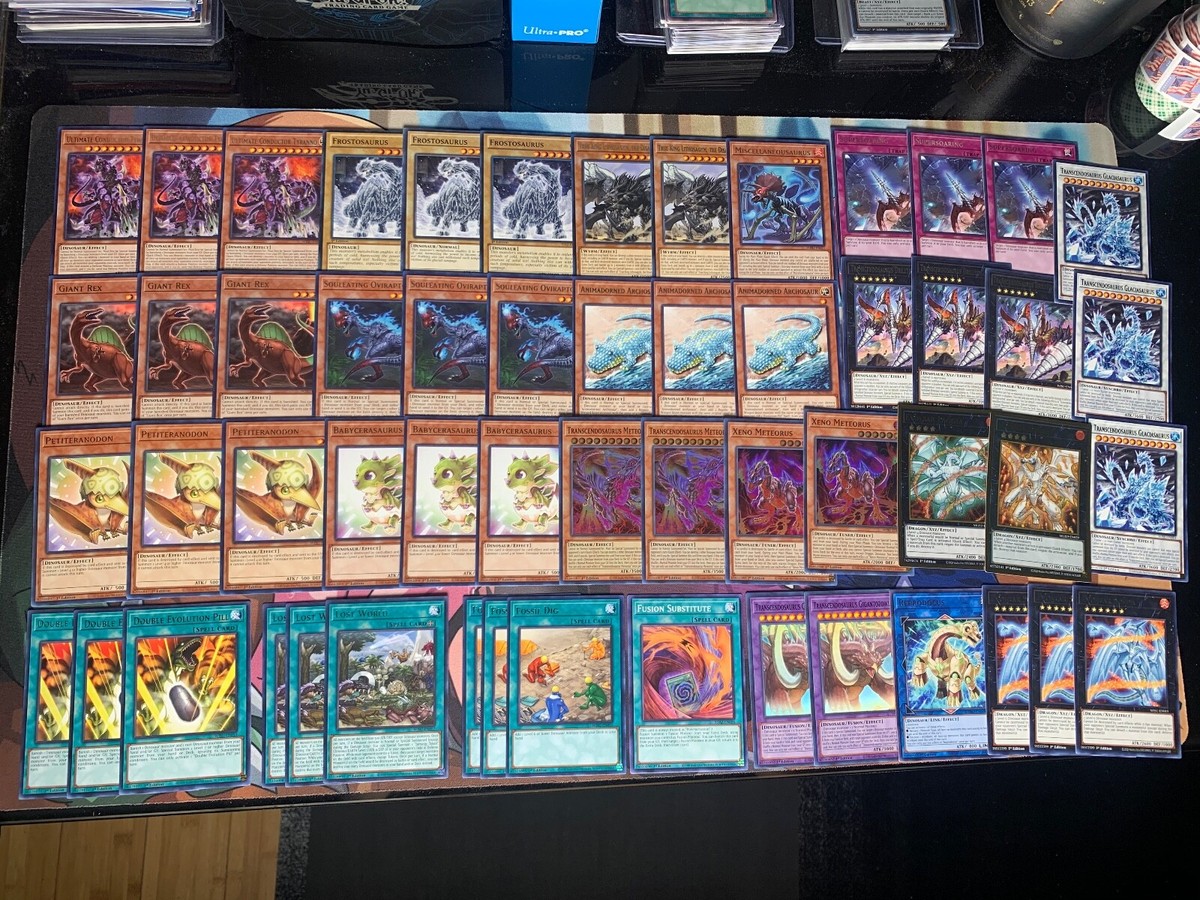 Yugioh Dinosaur Deck - Reptile, Evolsaur, Dragon, Wild Survivors | eBay