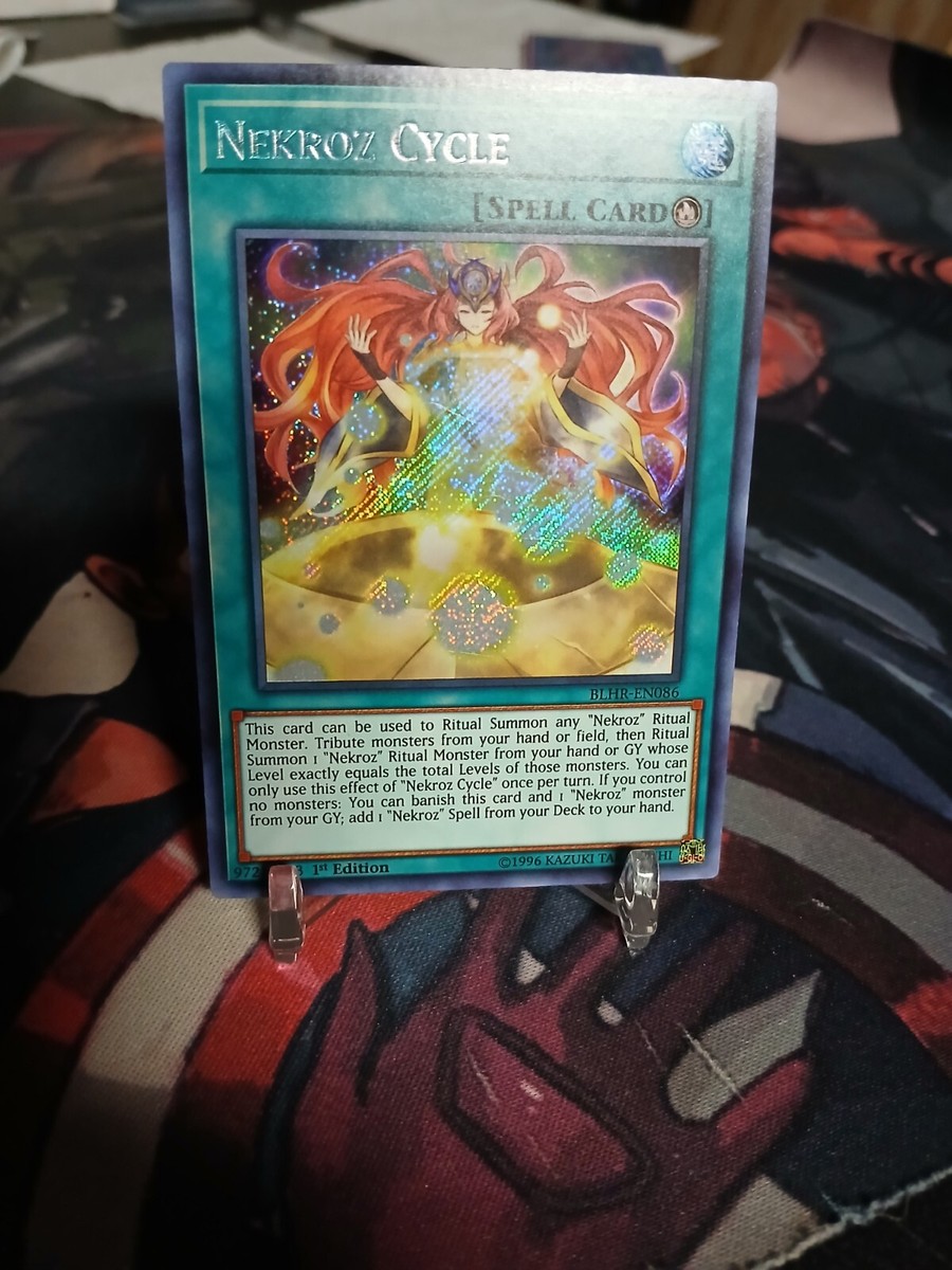 Yu-Gi-Oh! Nekroz Cycle BLHR-EN086 Secret Rare 1st ED NM ENG | eBay