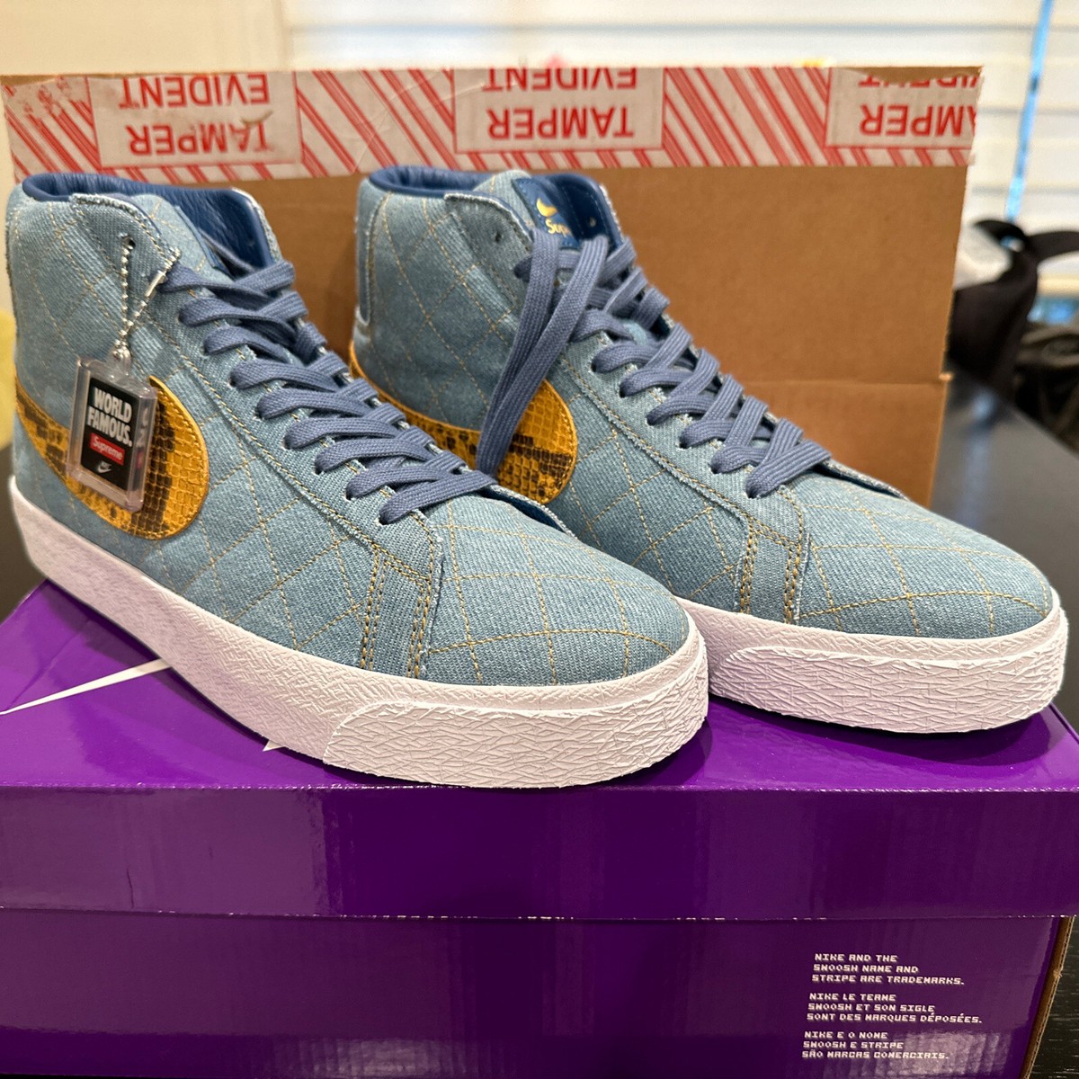 Supreme Nike SB Zoom Blazer Mid QS2 - Size 9.5 !!!Rare