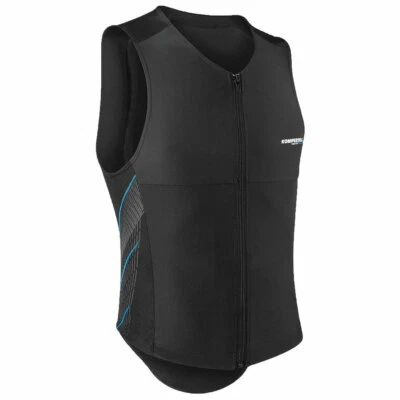 Komperdell Cross Super Eco Vest Damen-Protektorweste Protektor-Weste Black/Cyan