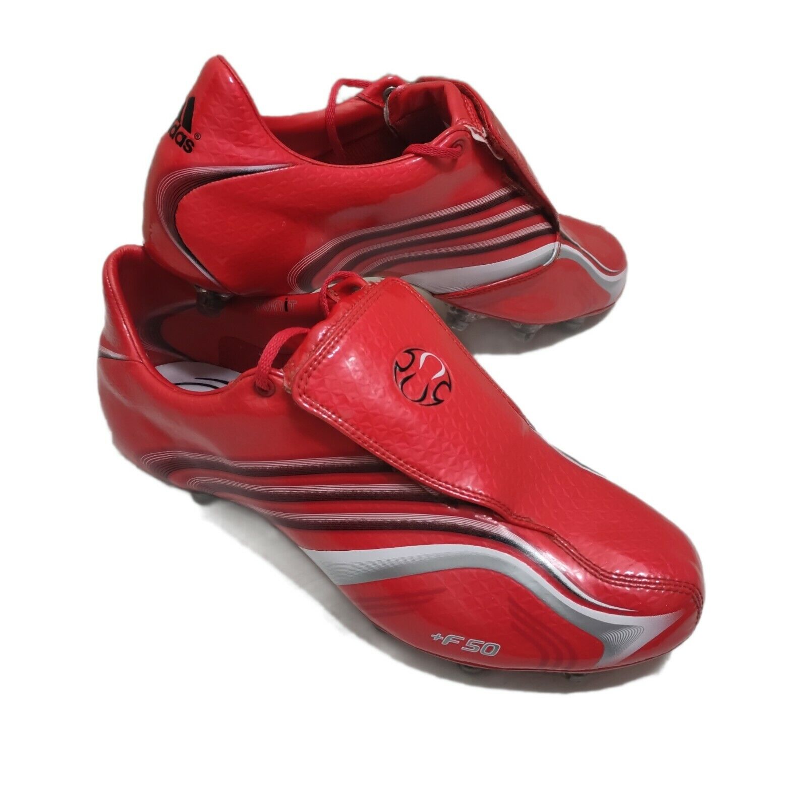 Details zu  Rare ADIDAS +F50.6 Tunit Football Boots Red Comfort 2006 FG Size UK 8.5 EU 42 Sonderpreis neue Arbeit