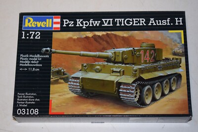 Revell 03108 PzKpfw VI Tiger Ausf.H 1:72 NEU mit OVP