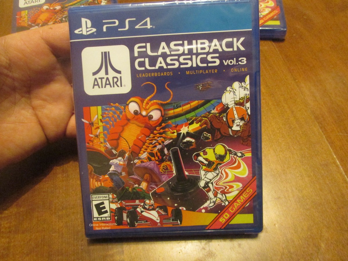 ATARI FLASHBACK CLASSICS PS4 BRAND NEW FACTORY SEALED