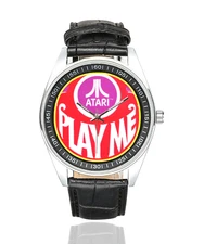 ATARI VIDEO GAMES 1978 Button On A New Watch