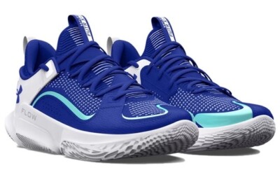 Men Under Armour Flow FUTR X 3 Basketball Shoes Size 7 Blue