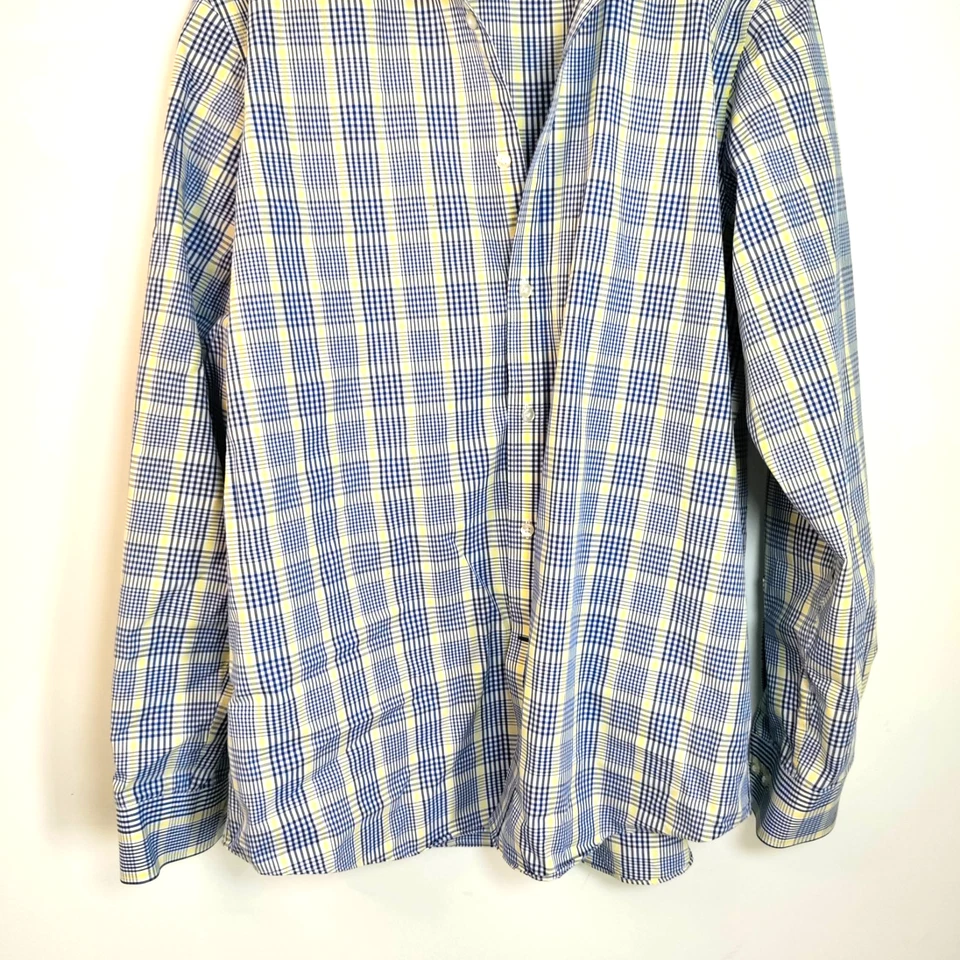 Camisa social masculina slim fit Ryan Seacrest Distinction sem ferro 17.5/36-37 clássica - Imagem 4 de 4