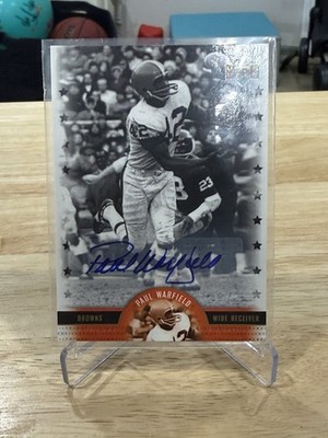 2005 Upper Deck NFL Legends - Legendary Signatures Paul Warfield #LS-PW (AU)
