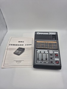 MRC Command 2000 Digital Control Unit and Instruction Manual UNTESTED