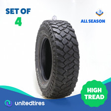 Set Of 4 Used Lt 25575r17 Firestone Destination Mt2 - 9-1032