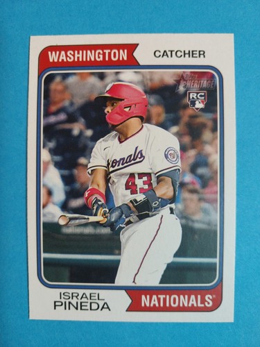 2023 Topps Heritage #259 Israel Pineda | Baseball Card