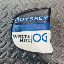NEW ODYSSEY WHITE HOT OG BLUE MALLET PUTTER HEADCOVER 2-ball  Seven