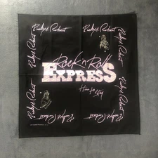 ROCK N ROLL EXPRESS HERE TO STAY Wrestling BANDANA Nwa Vintage Jim Crockett