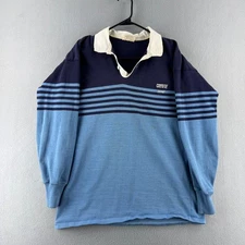 Vintage Yacht Racing Rugby Shirt Mens 46 80s Canterbury Coyote 22747 Crew Polo