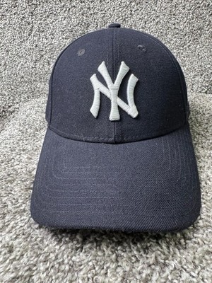 New York Yankee Hat Cap Strapback One Size Blue New Era 9forty Adjustable Logo